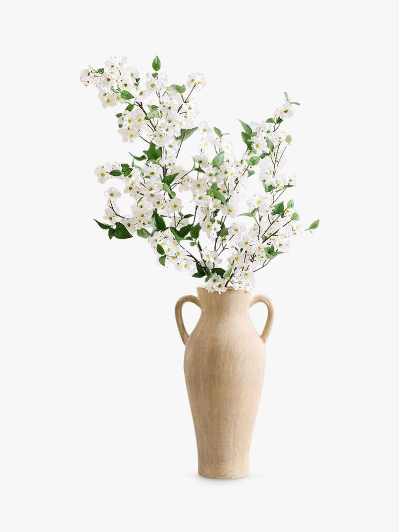 Pottery Barn dogwood flowering branch H137cm - British product