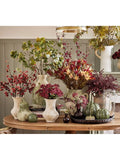 Pottery Barn artificial sumac branch H160cm green - British product