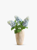 Pottery Barn hydrangea cone bundle dusty blue H91cm, imported from the UK