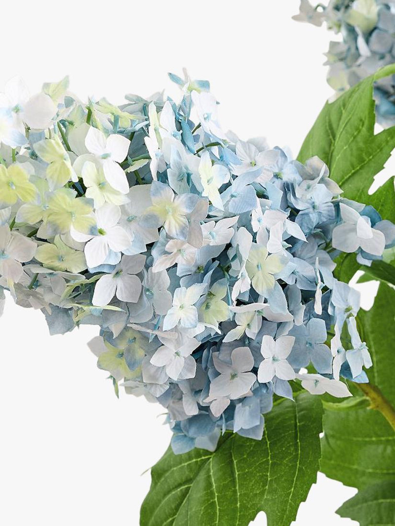 Pottery Barn hydrangea cone bundle dusty blue H91cm, imported from the UK
