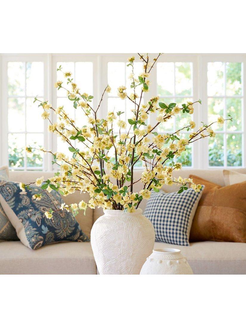 Pottery Barn quince branch artificial 124cm (British brand)