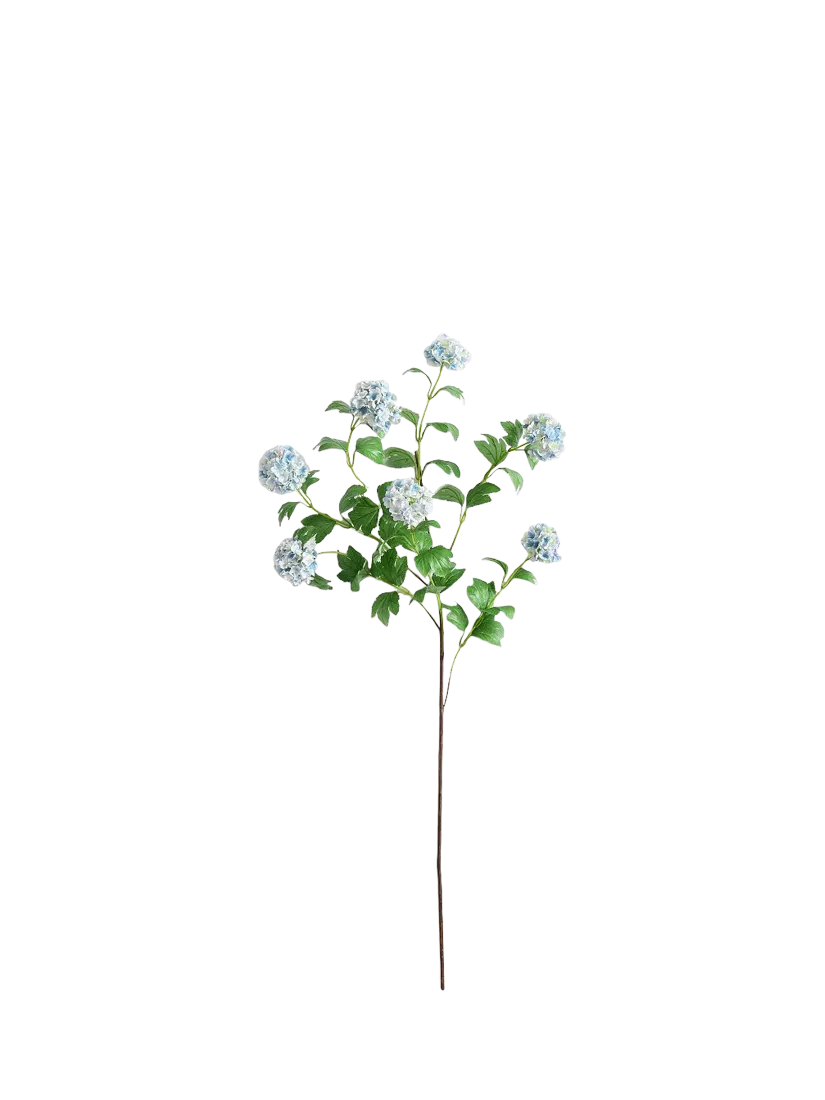 Pottery Barn snowball branch H124cm artificial decor - British product