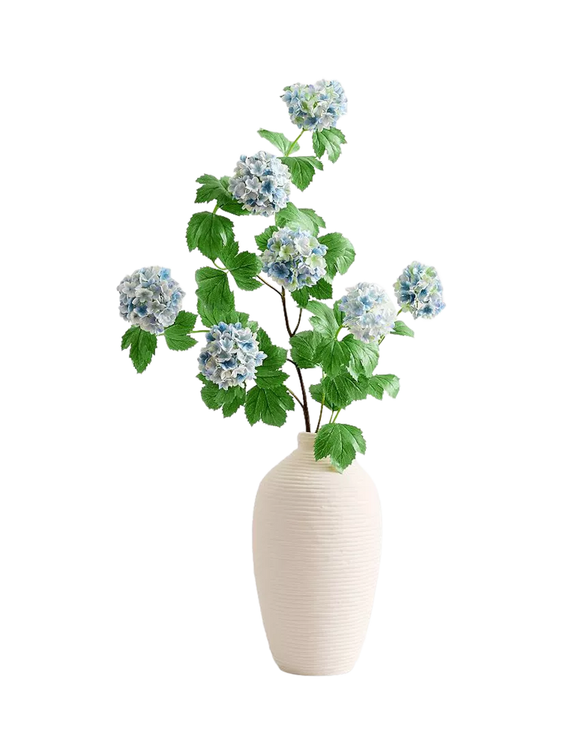 Pottery Barn snowball branch H124cm artificial decor - British product