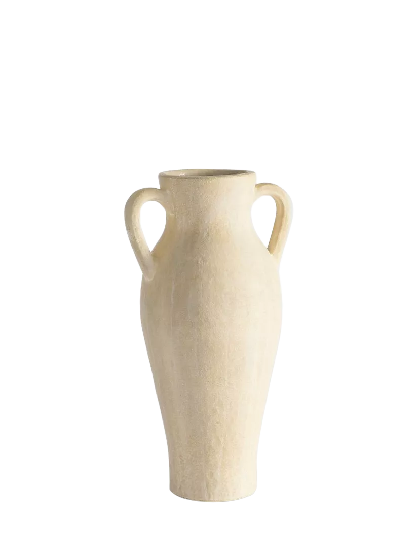 Pottery Barn vase natural finish H48cm, imported from the UK