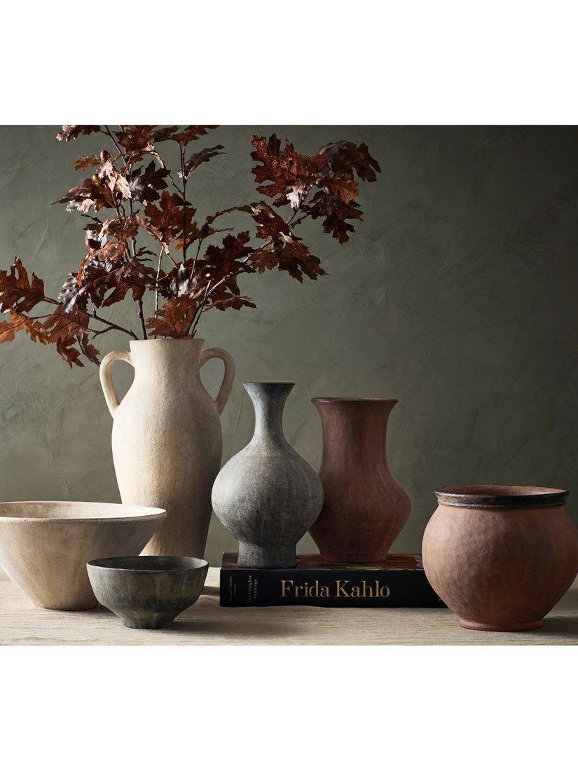 Pottery Barn vase natural finish H48cm, imported from the UK