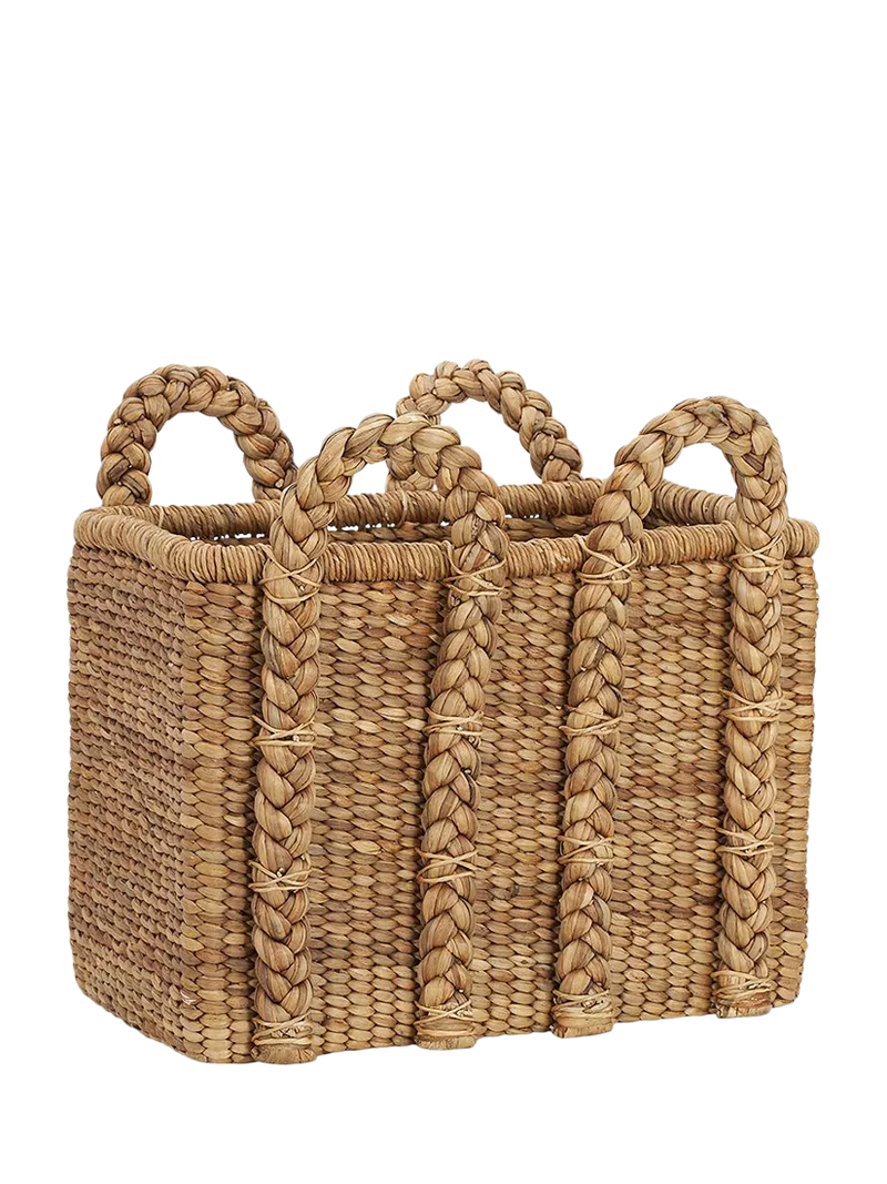 Pottery Barn Beachcomber Seagrass Low Basket, Natural