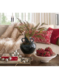 Pottery Barn rustic rectangular aluminium tray, imported from the UK
