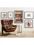 Pottery Barn square wood photo frame black, imported from the UK