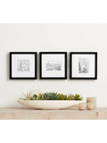 Pottery Barn square wood photo frame black, imported from the UK