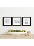 Pottery Barn square wood photo frame black, imported from the UK