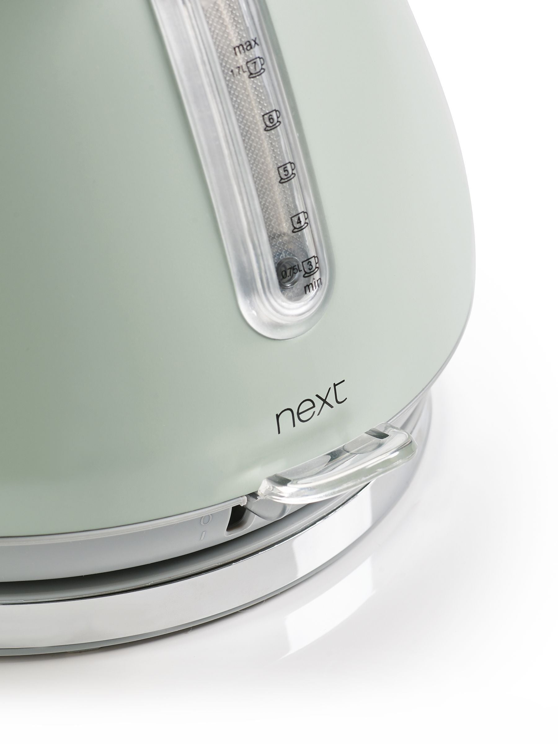 Sage Green Pyramid electric kettle 1.7 litre (British brand)
