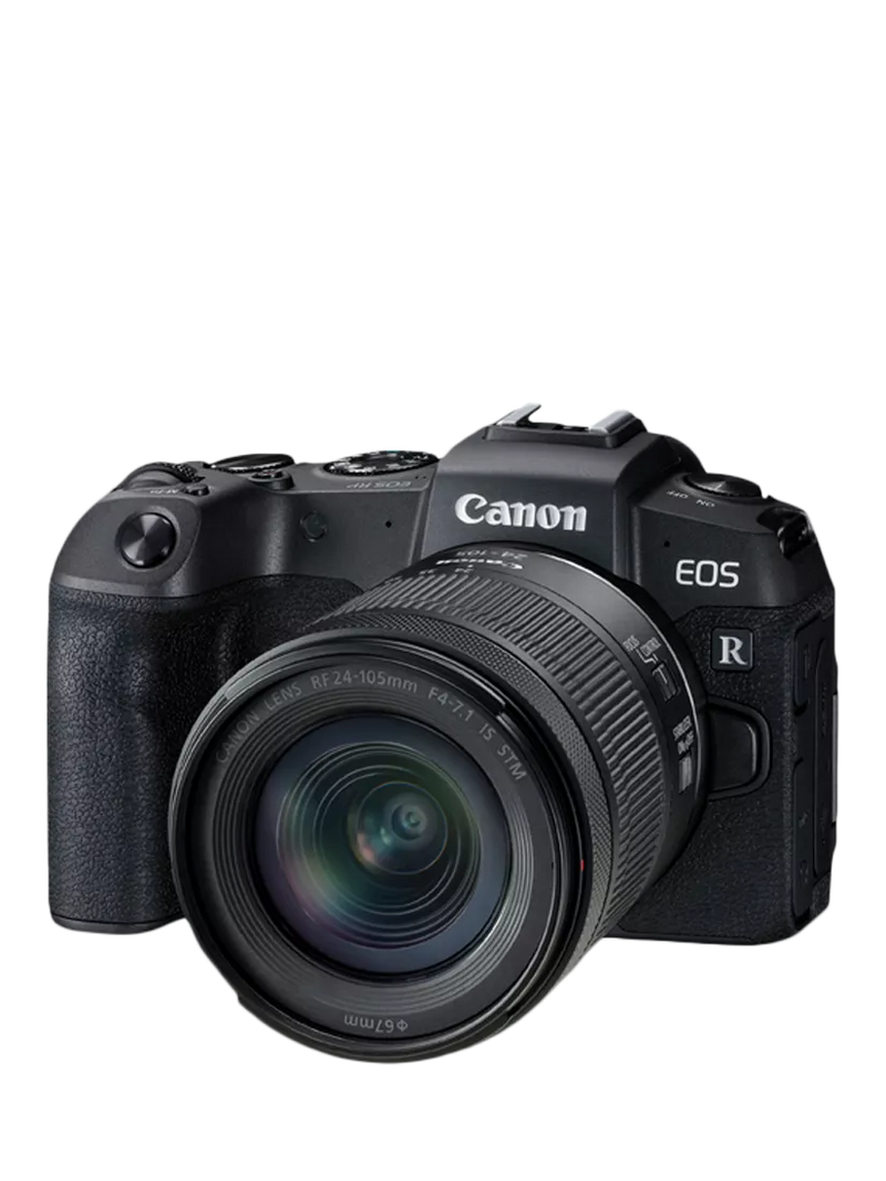 Canon EOS RP mirrorless camera with 24-105mm lens (British brand)