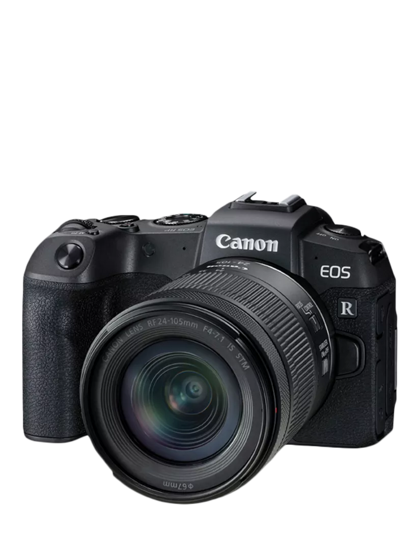 Canon EOS RP mirrorless camera with 24-105mm lens (British brand)