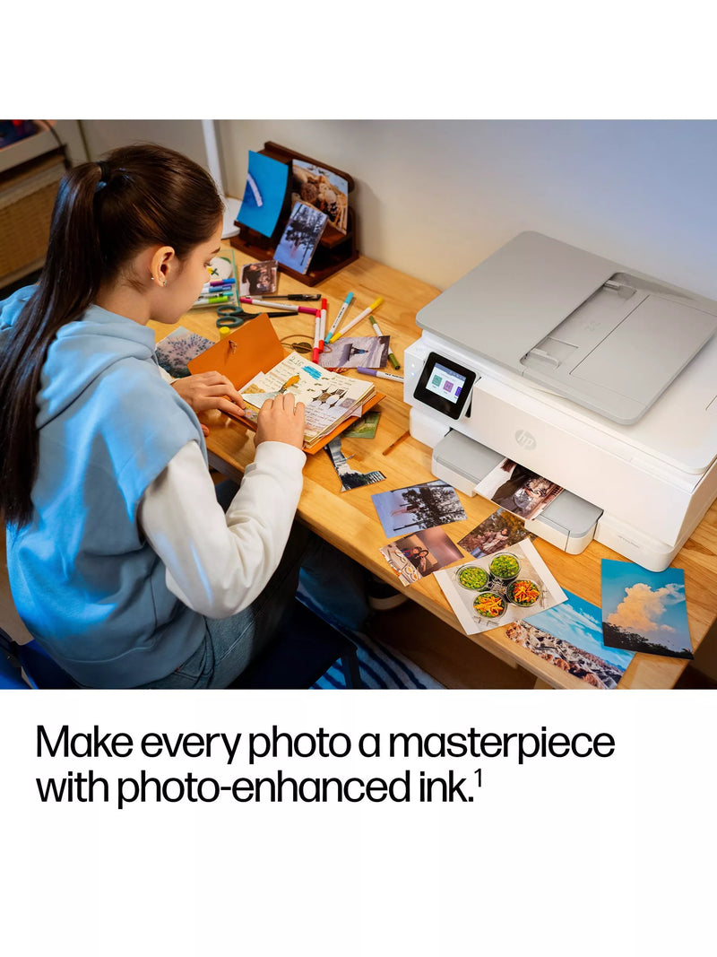 HP Envy Photo 7930 wireless printer white (British brand)