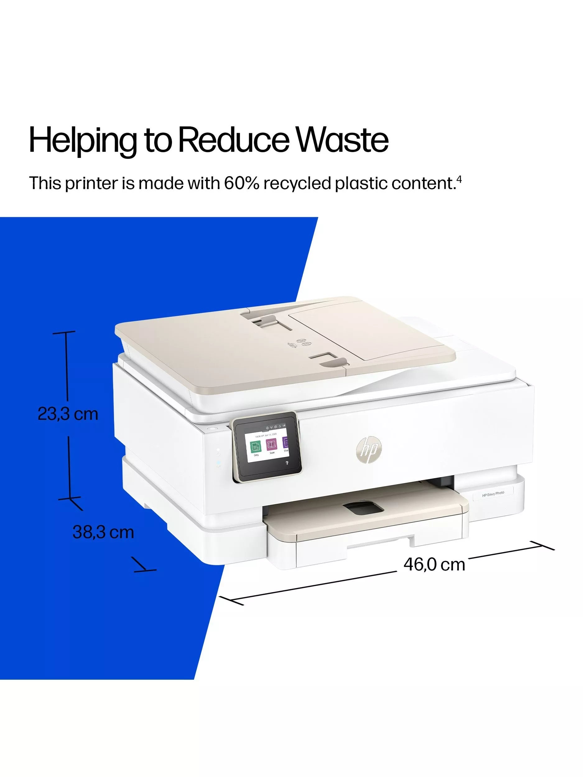 HP Envy Photo 7930 wireless printer white (British brand)