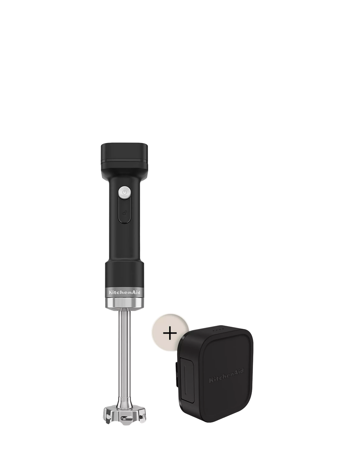 KitchenAid cordless hand blender matte black, imported from the UK