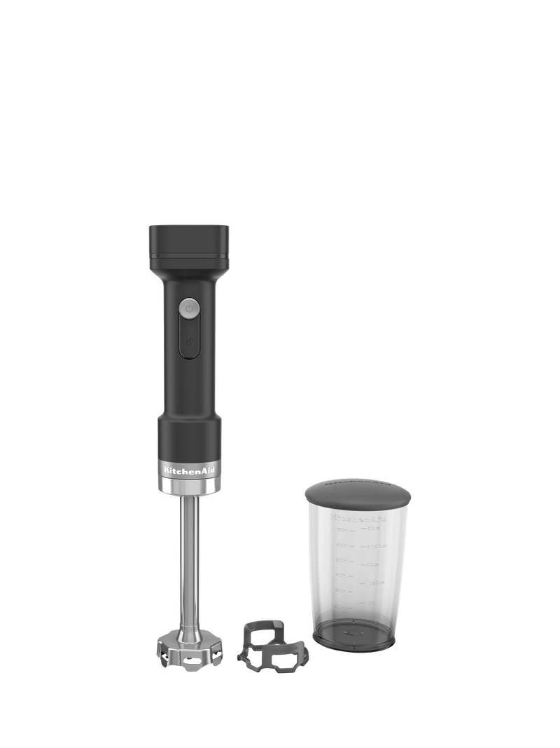 KitchenAid cordless hand blender matte black, imported from the UK