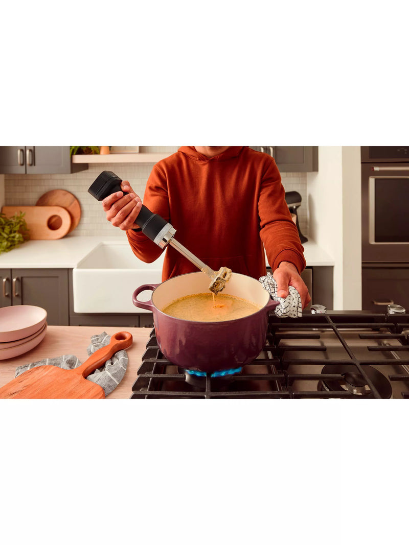 KitchenAid cordless hand blender matte black, imported from the UK