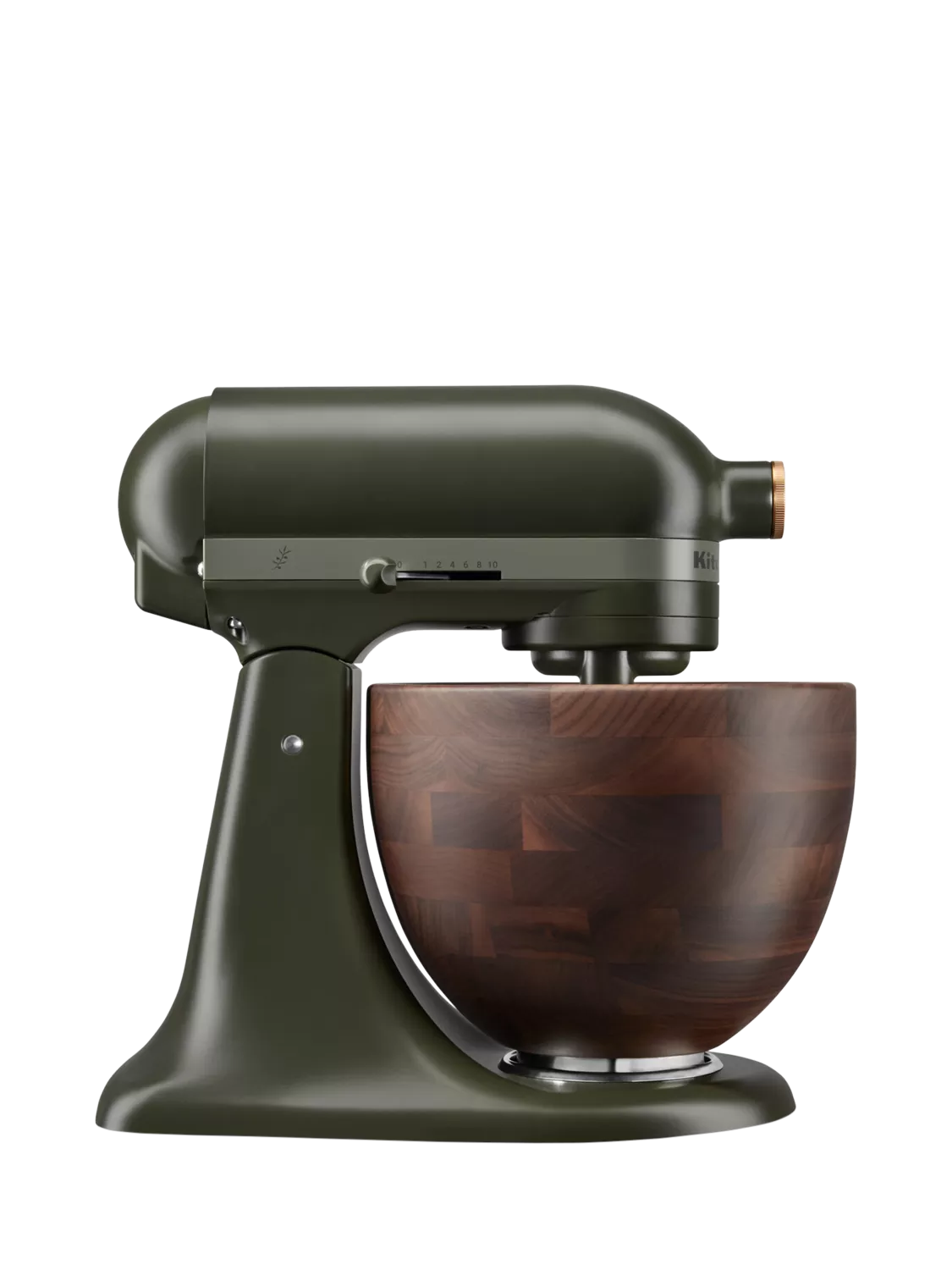 KitchenAid Artisan stand mixer 4.7L walnut wood bowl - British product