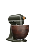 KitchenAid Artisan stand mixer 4.7L walnut wood bowl - British product
