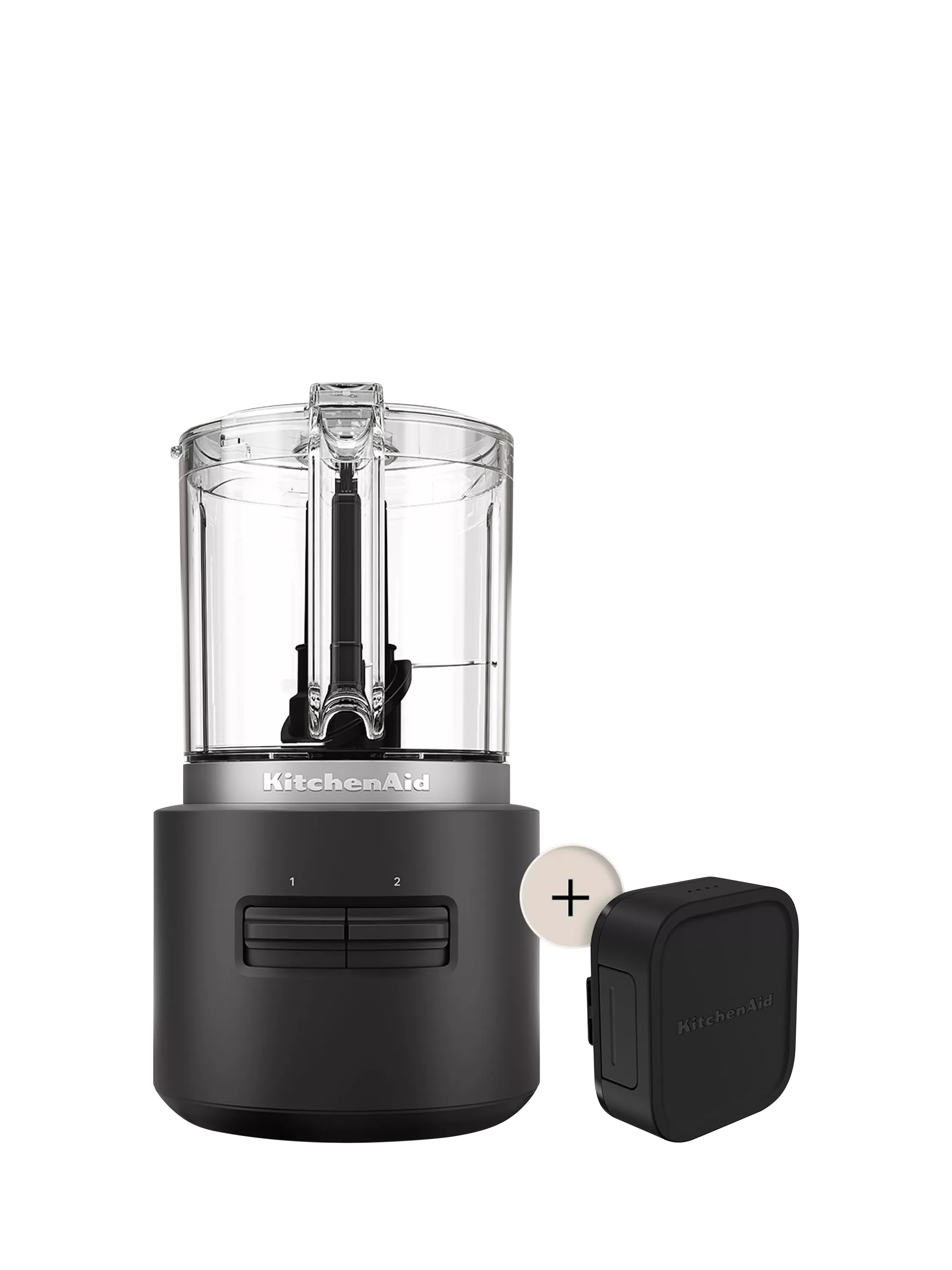KitchenAid cordless food chopper 1.18L matte black, UK version