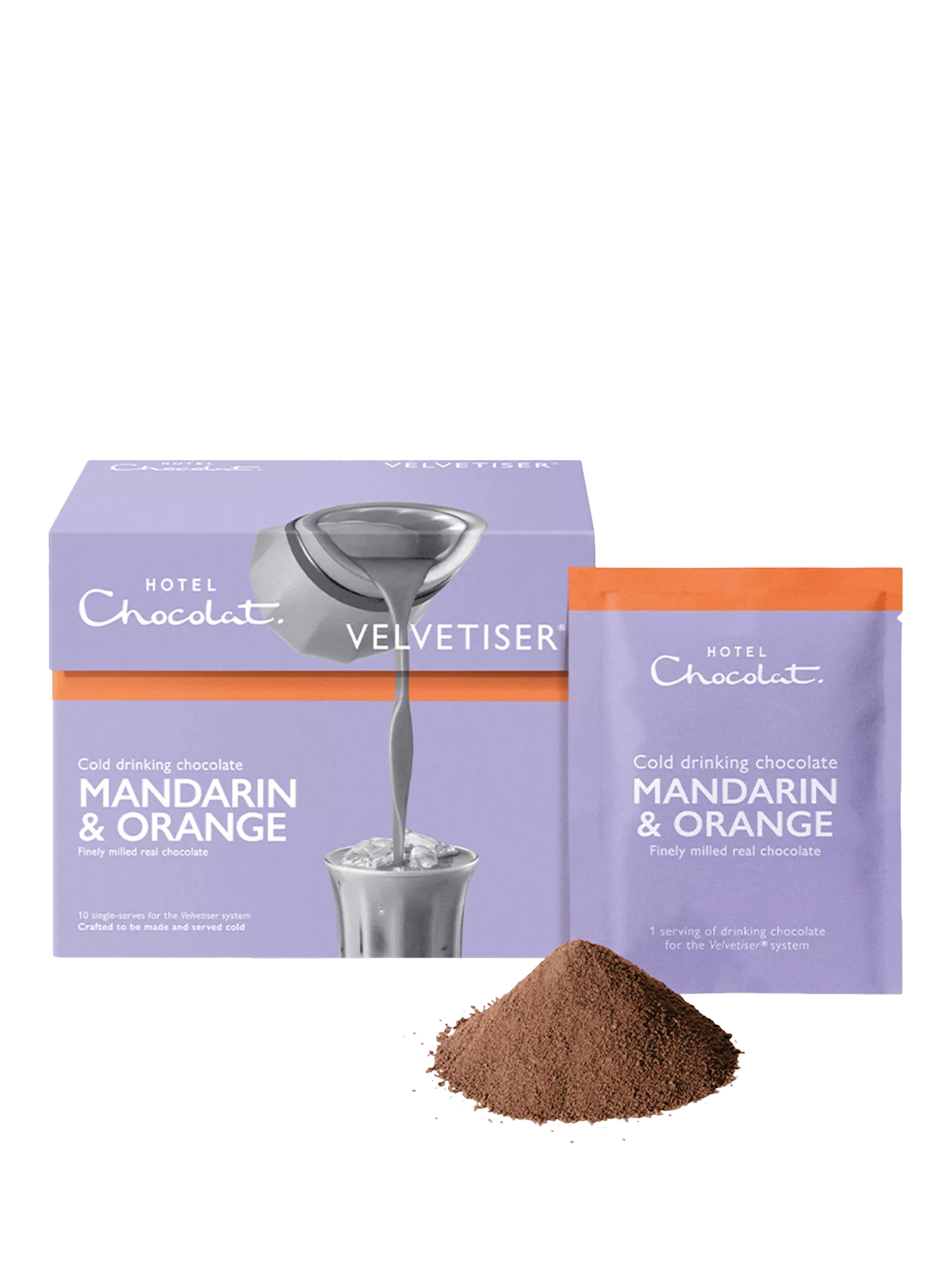 Hotel Chocolat Mandarin Orange cold drinking chocolate 300g (British brand)