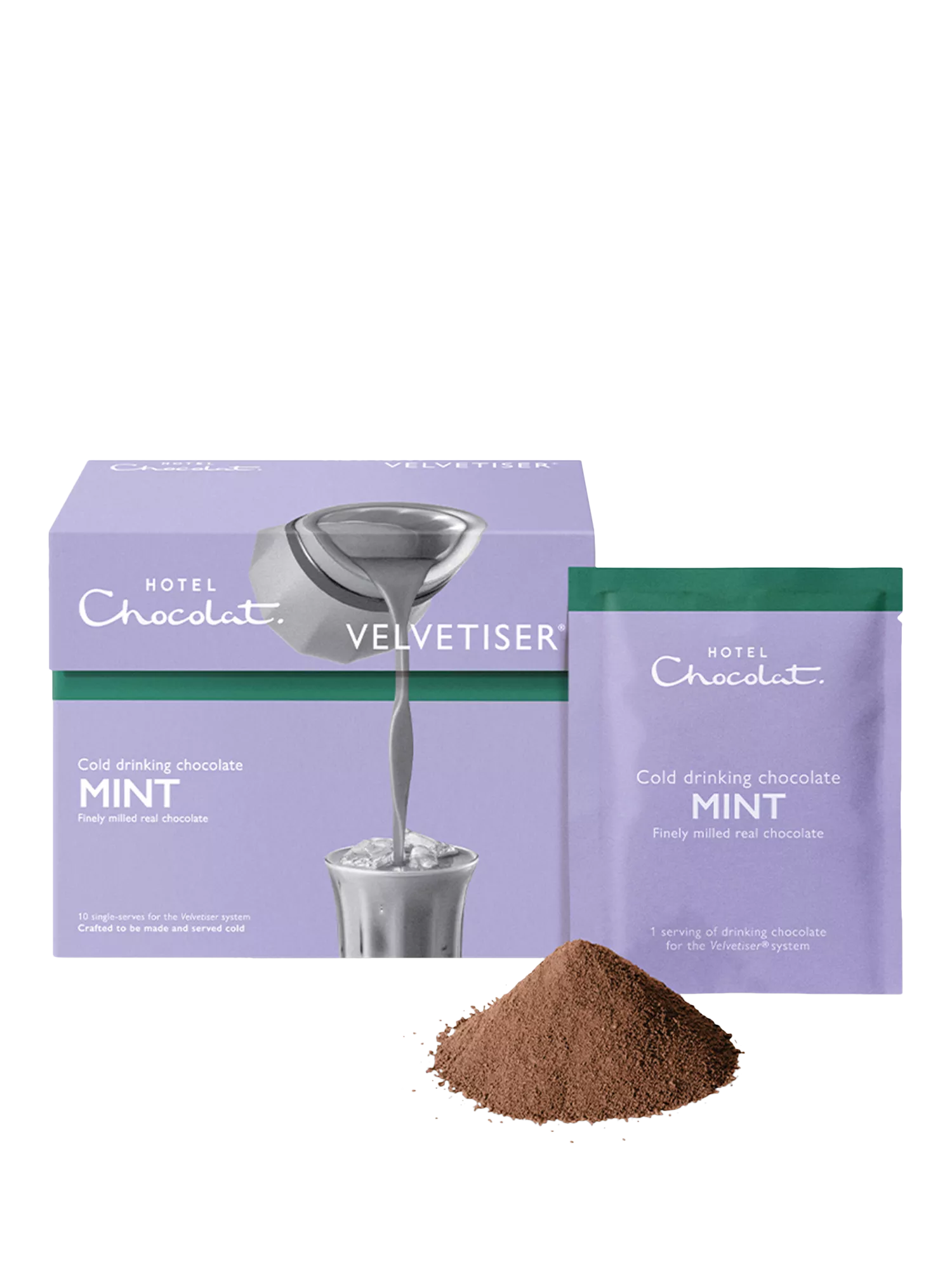 Hotel Chocolat mint cold drinking chocolate 300g (British brand)