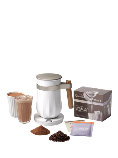 John Lewis Hotel Chocolat Velvetiser Drinking Chocolate Machine Chalk- Buy online at McGrocer