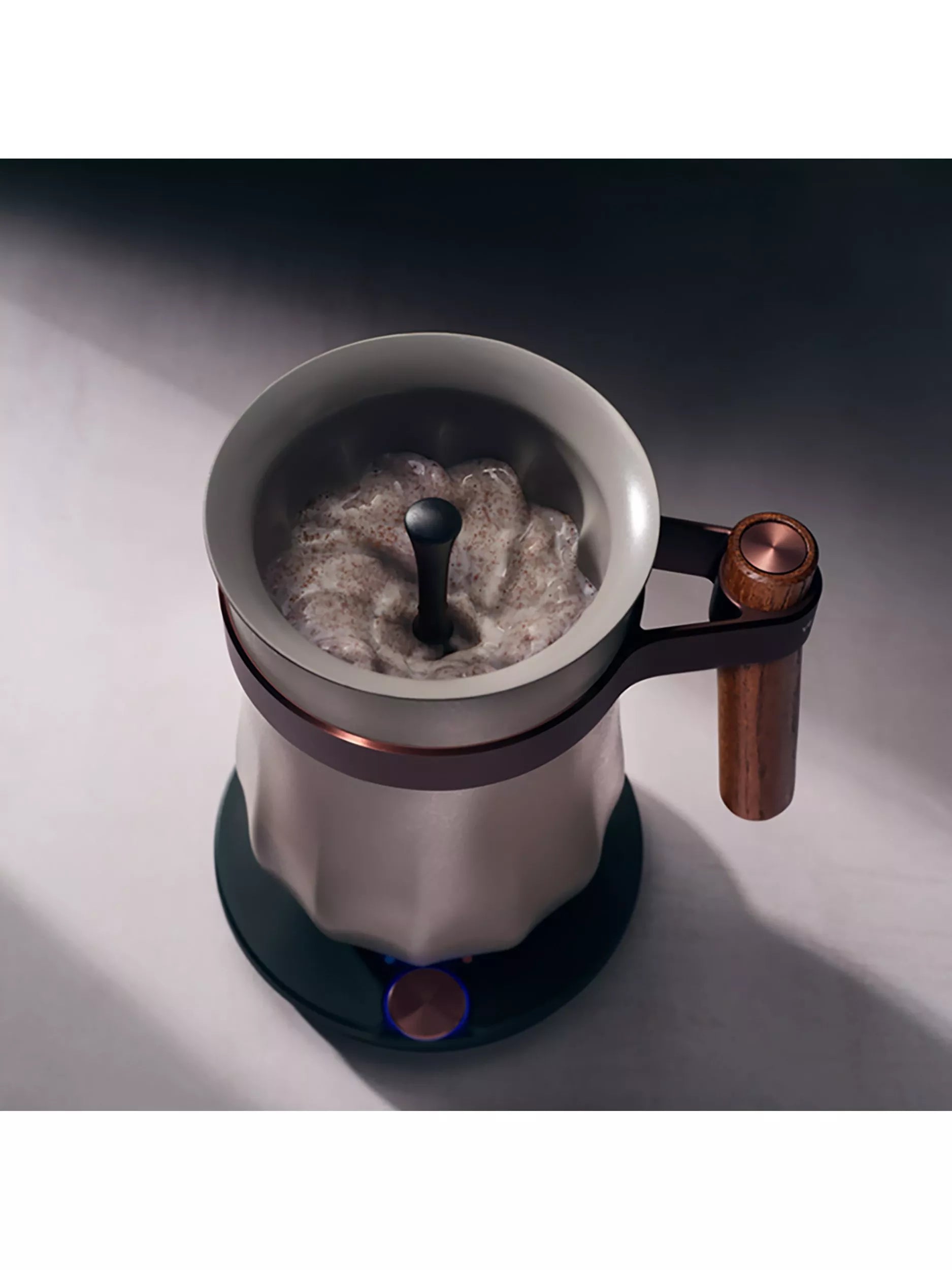Hotel Chocolat Velvetiser drinking chocolate machine Chalk - British product