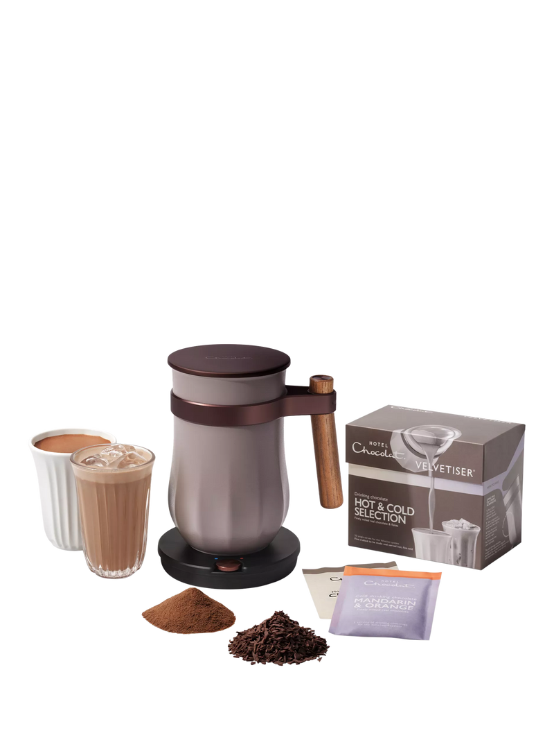 Hotel Chocolat Velvetiser Pebble drinking chocolate machine, UK version