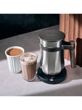 Hotel Chocolat Velvetiser drinking chocolate machine in pewter, UK version