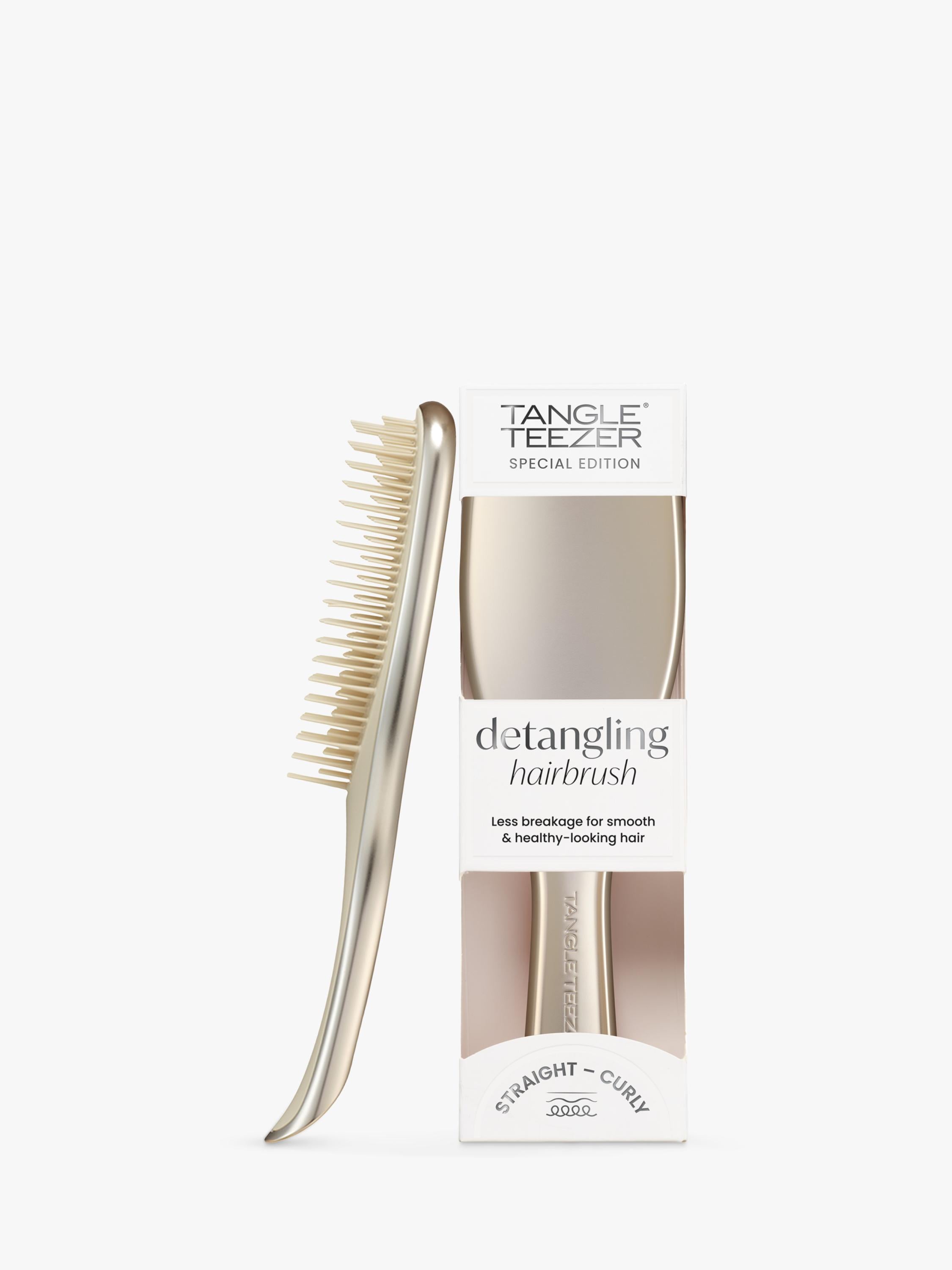 Tangle Teezer Chrome brush Champagne Gold (British brand)