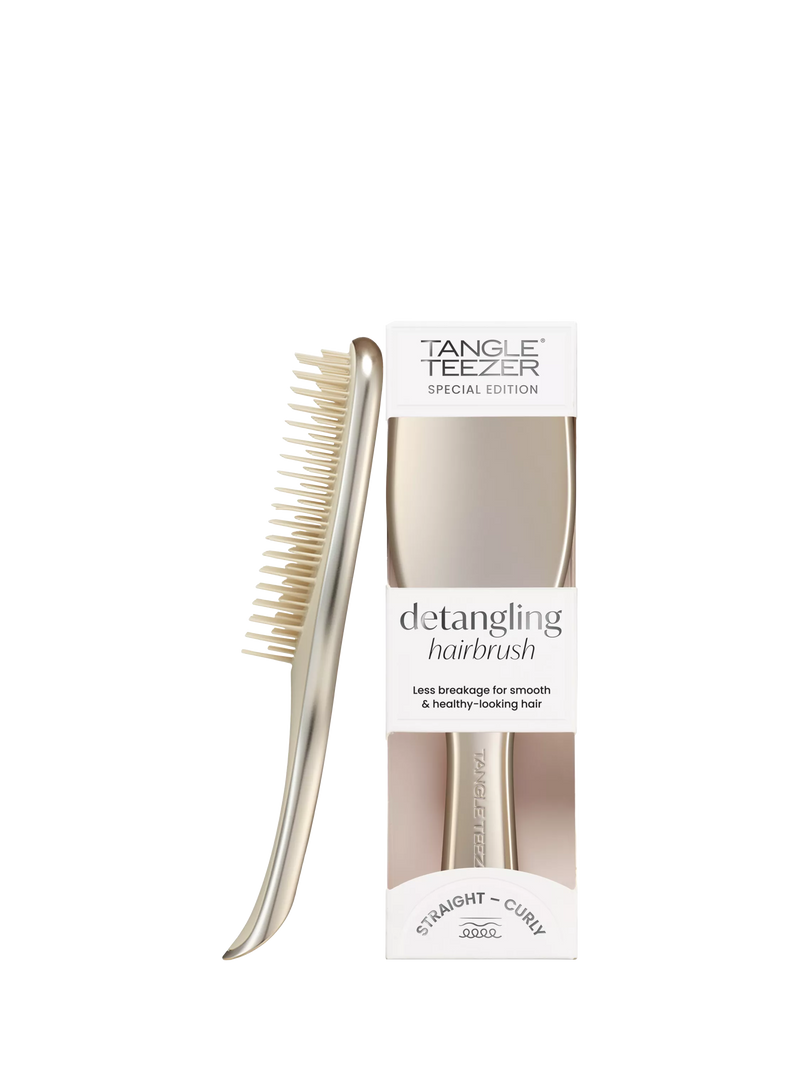 Tangle Teezer Chrome brush Champagne Gold (British brand)