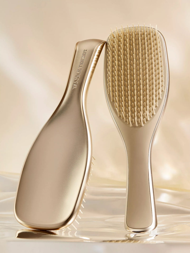 Tangle Teezer Chrome brush Champagne Gold (British brand)
