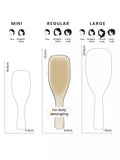 Tangle Teezer Chrome brush Champagne Gold (British brand)