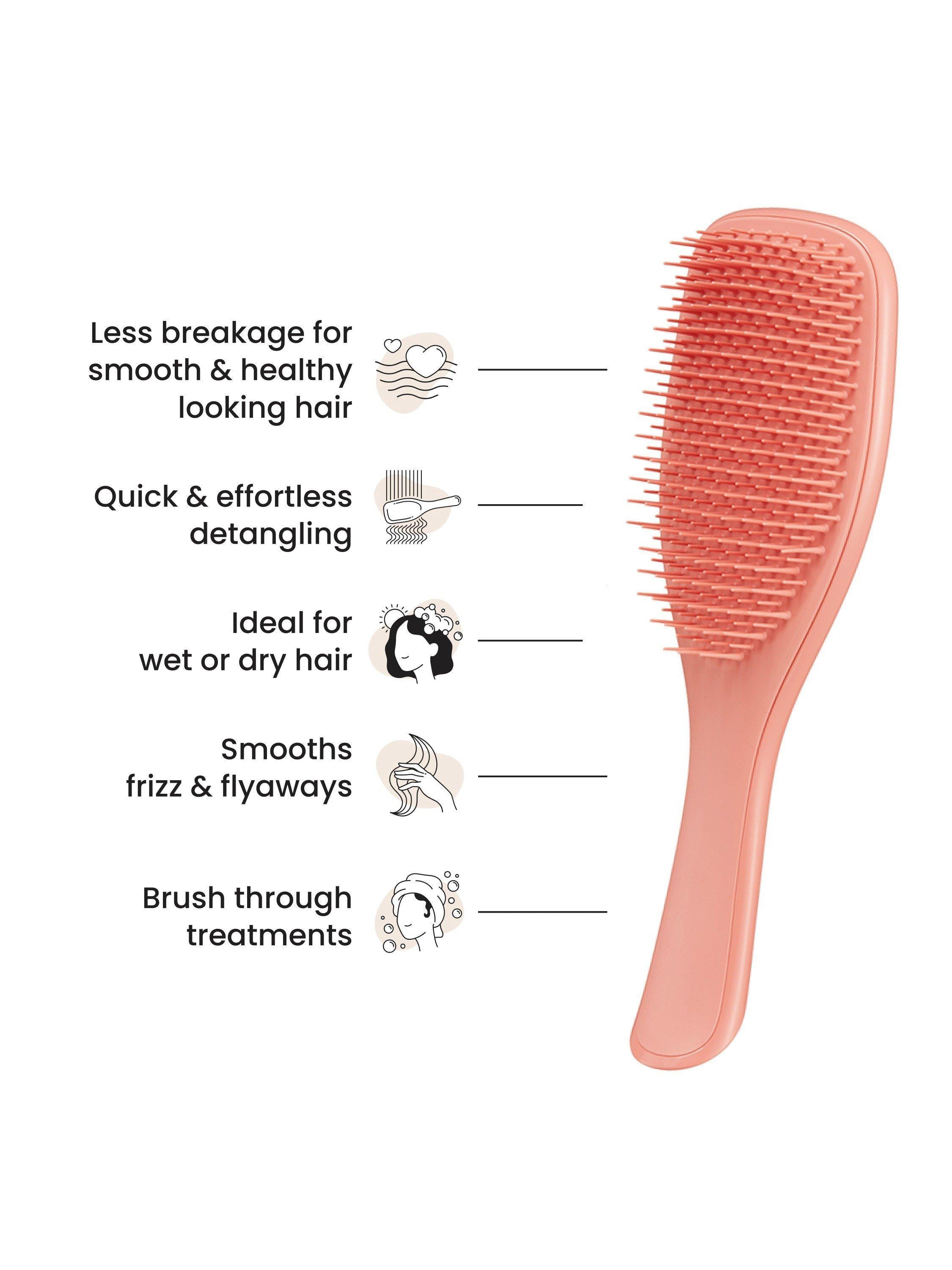 Tangle Teezer Ultimate Detangler Sweet Cinnamon fine hair brush - British product