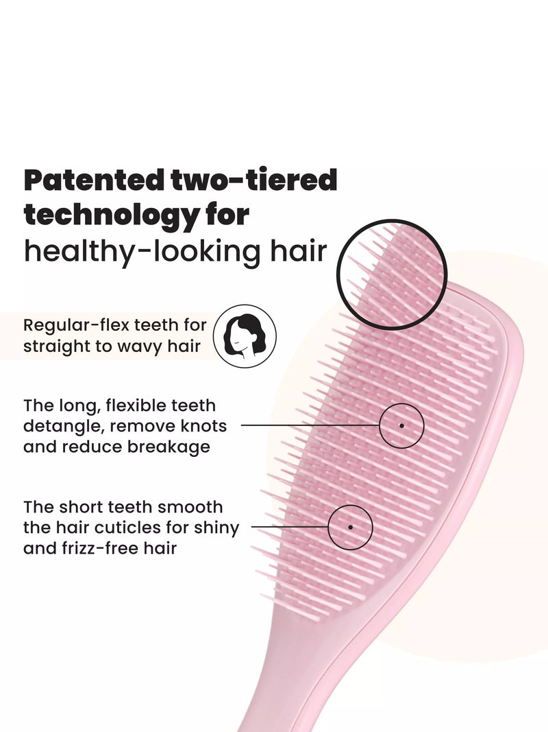 Tangle Teezer detangling hair brush Millennial Pink (British brand)