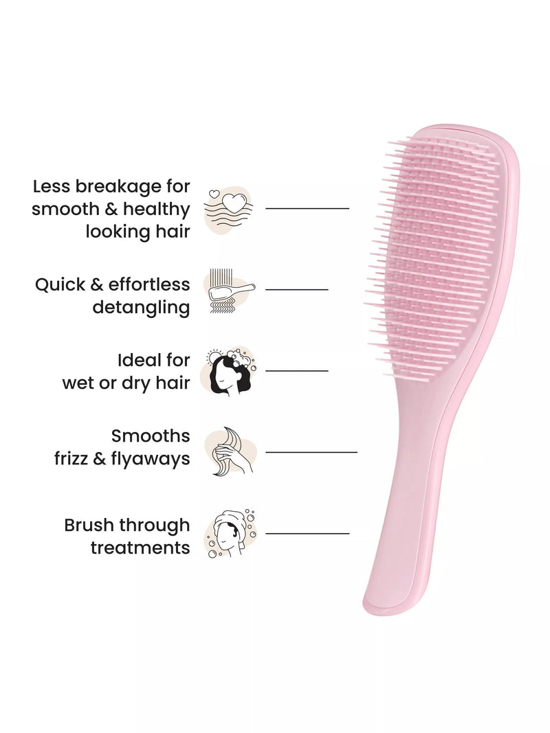 Tangle Teezer detangling hair brush Millennial Pink (British brand)