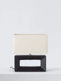 John Lewis Amani short block table lamp black 35cm (British brand)