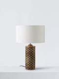 John Lewis Kollur wood table lamp, imported from the UK