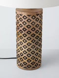 John Lewis Kollur wood table lamp, imported from the UK