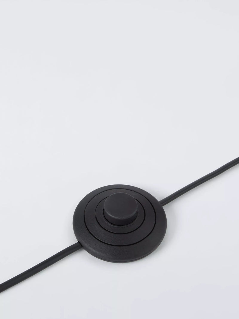 John Lewis ceramic floor lamp black large, UK version