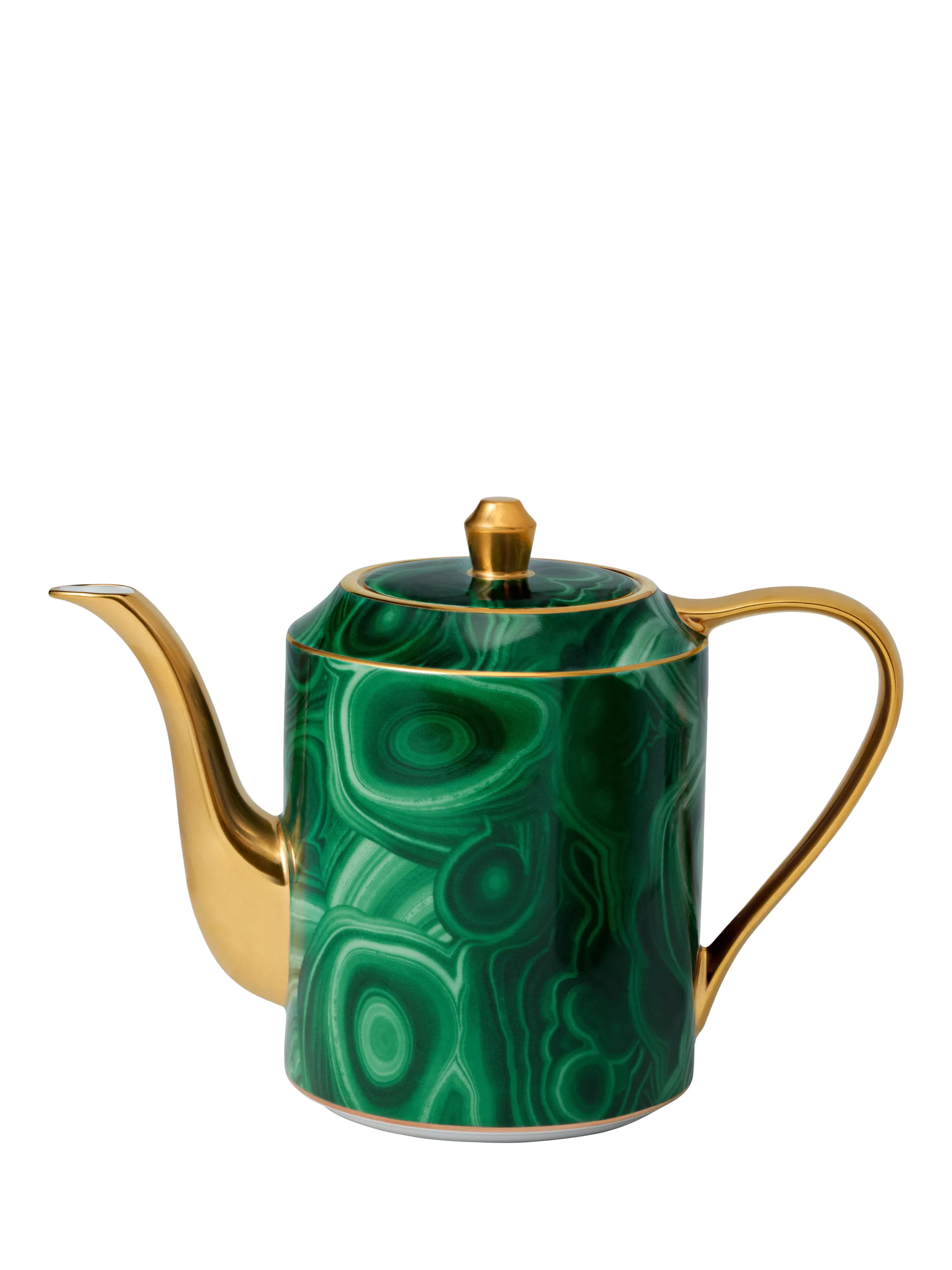 L'OBJET malachite porcelain teapot 1.1L, UK version