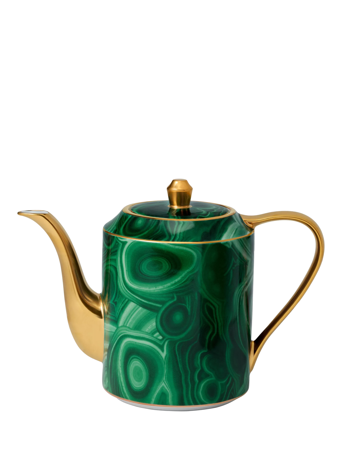 L'OBJET malachite porcelain teapot 1.1L, UK version