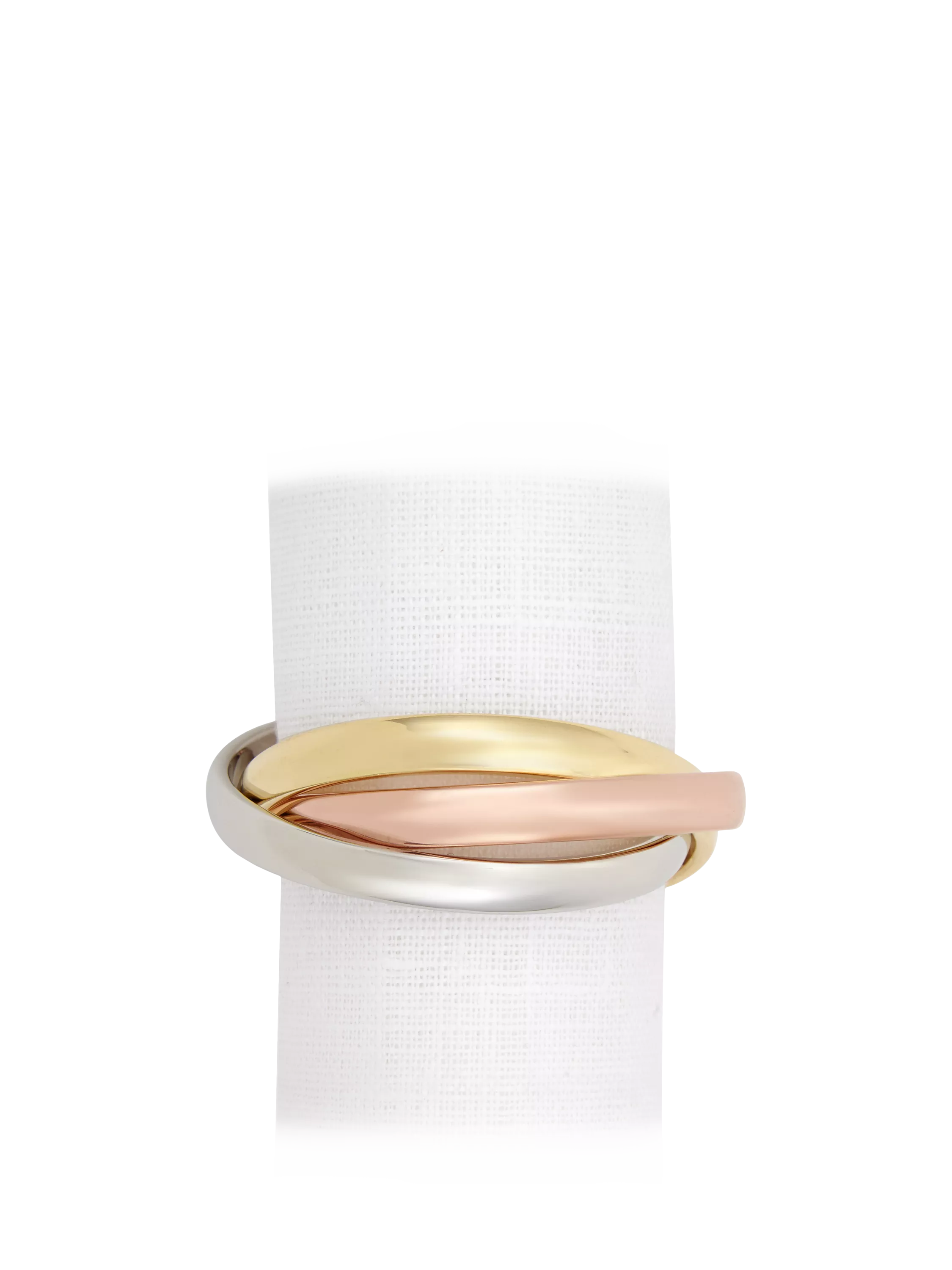 L'OBJET triple band napkin rings set of 4 - British product
