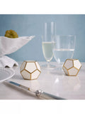 L'OBJET gold plated salt and pepper shakers set of two (British brand)