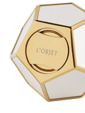 L'OBJET gold plated salt and pepper shakers set of two (British brand)