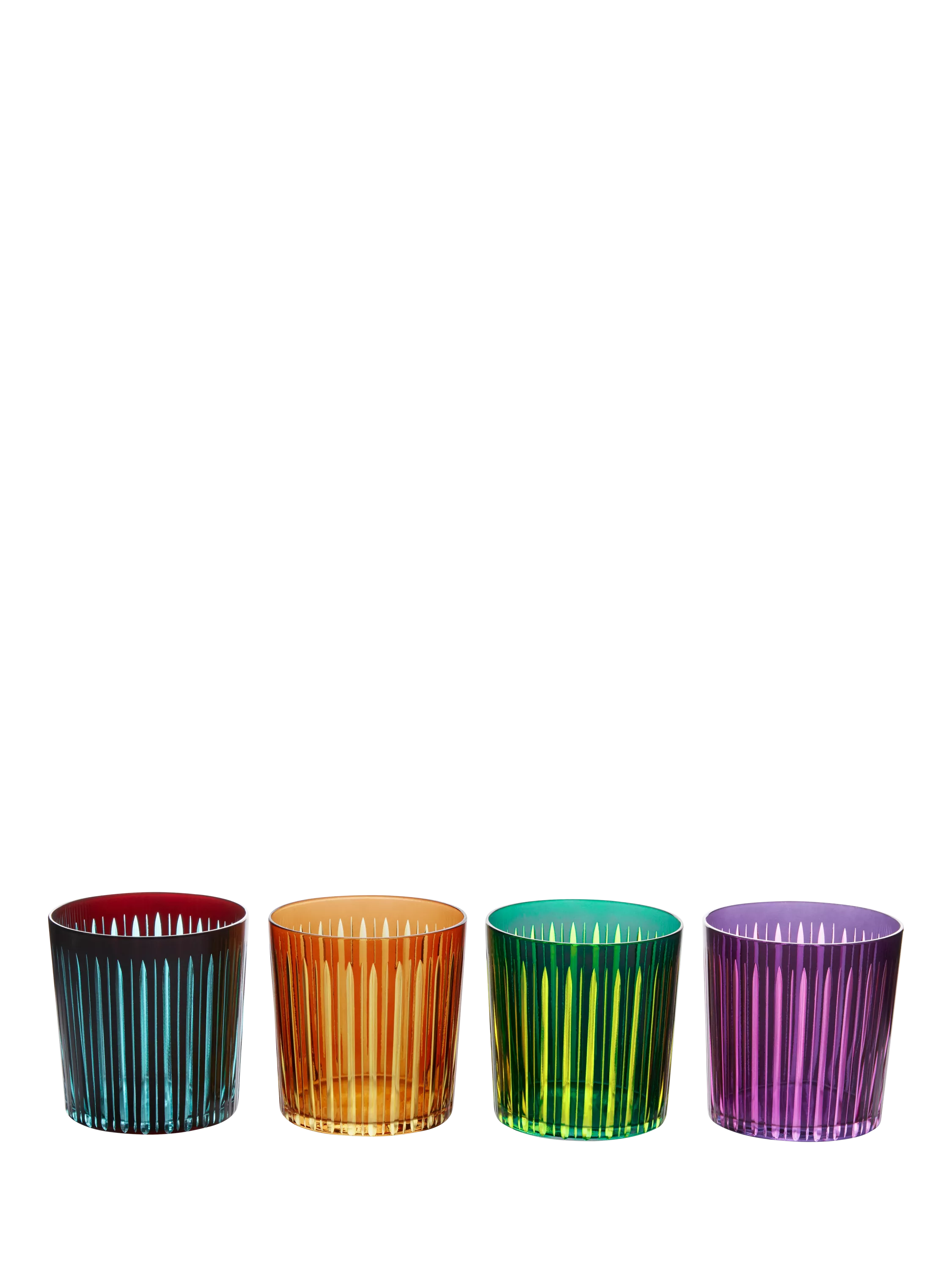 L'OBJET Old Fashioned Tumblers set of 4, imported from the UK