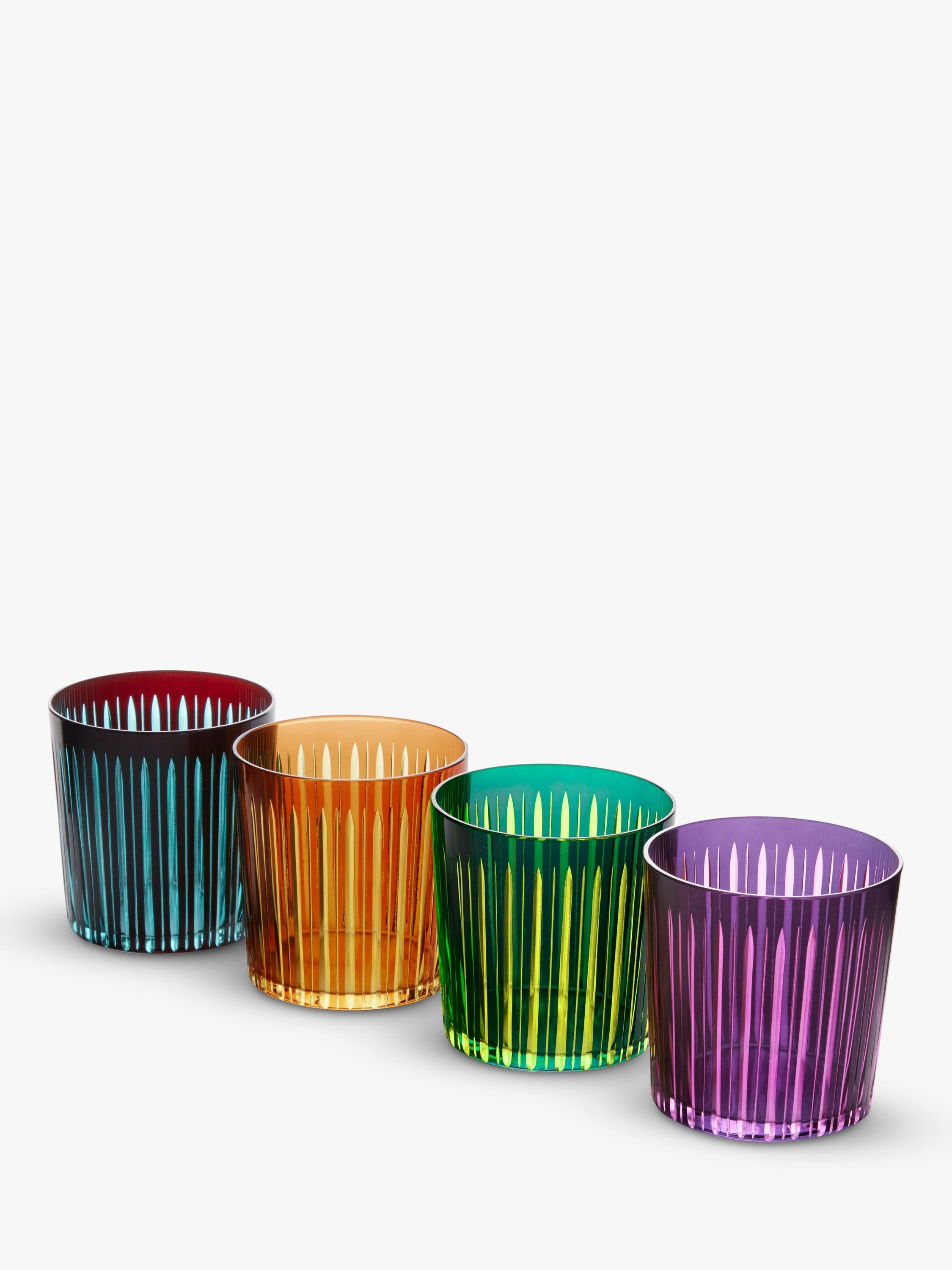 L'OBJET Old Fashioned Tumblers set of 4, imported from the UK