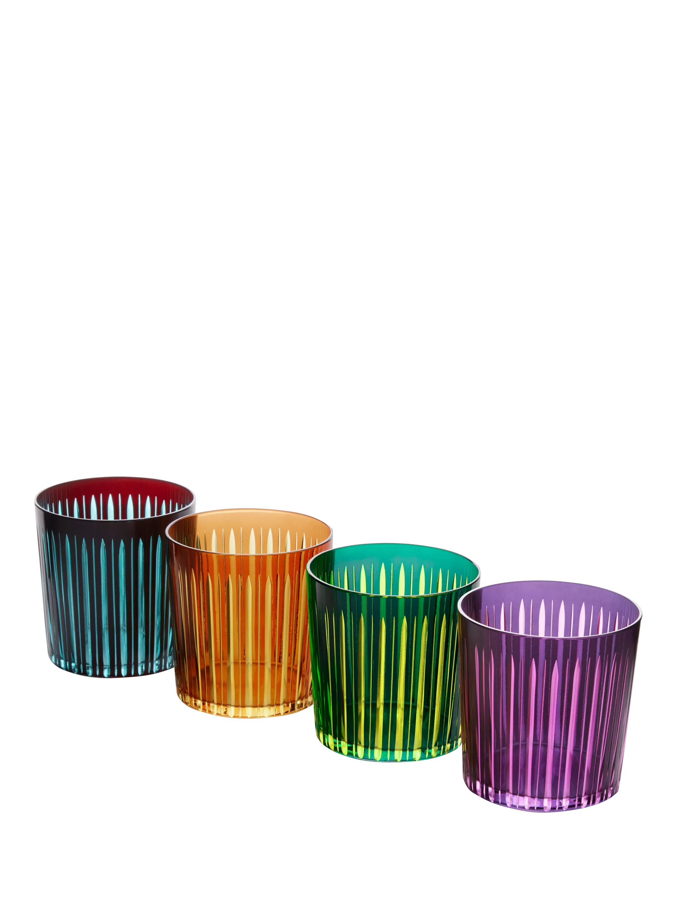 L'OBJET Old Fashioned Tumblers set of 4, imported from the UK